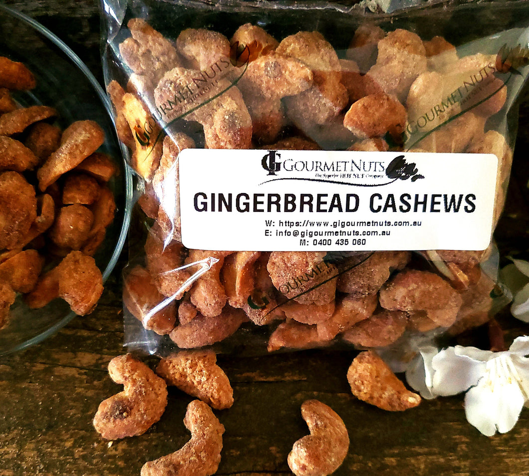 Gingerbread Cashews