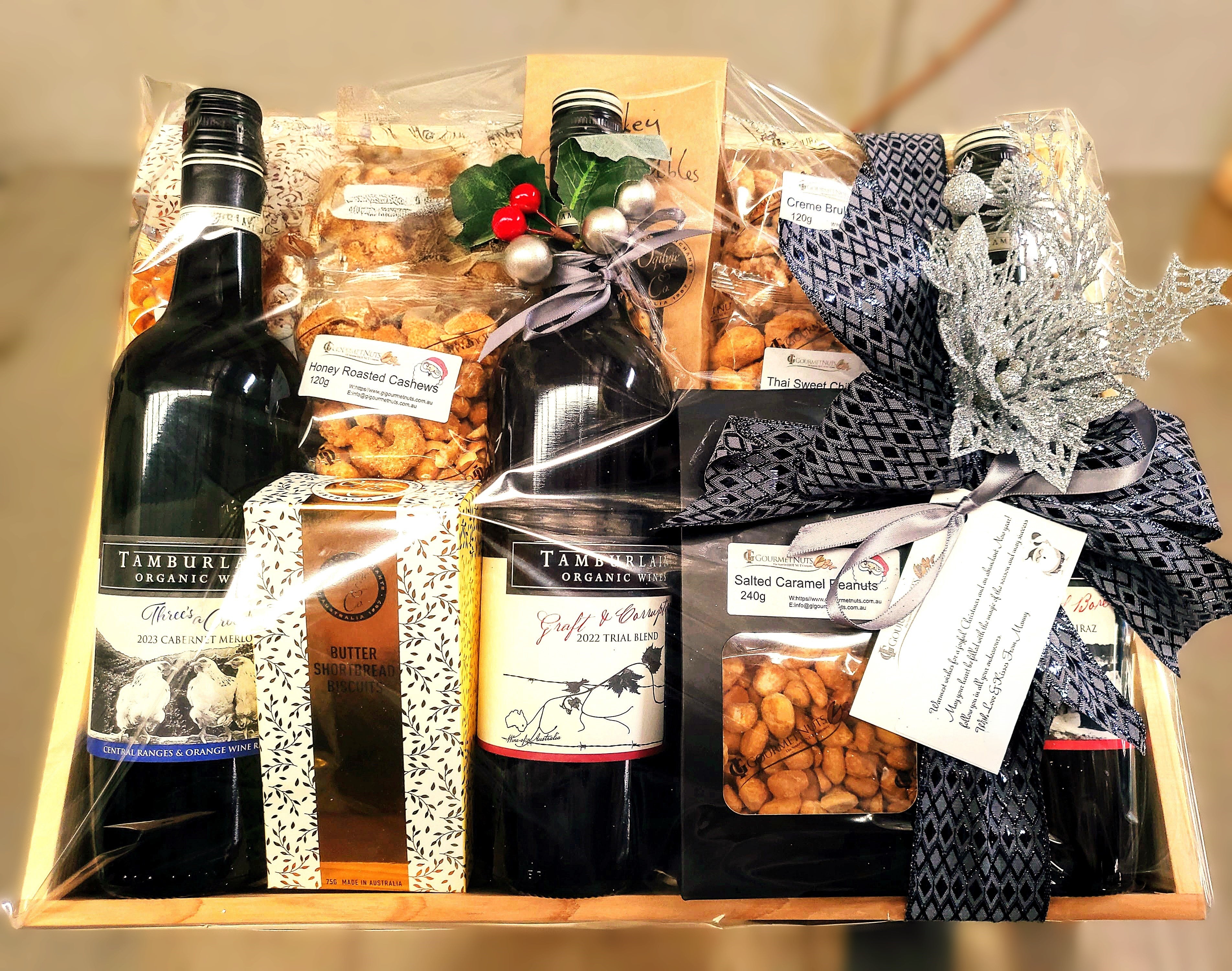 Gourmet Hamper Wooden